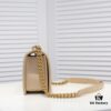 69304bc0f09edb6de4c4e50f Chanel Crown Lamb Leather Bag with Full Sheepskin and Original Hardware - Thickened Electroplated Metal Fittings, High-Quality Craftsmanship, Soft Scratch-Resistant Base, Durable and Stylish