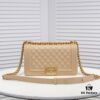 69304bc1f09edb6de4c4e511 Chanel Crown Lamb Leather Bag with Full Sheepskin and Original Hardware - Thickened Electroplated Metal Fittings, High-Quality Craftsmanship, Soft Scratch-Resistant Base, Durable and Stylish