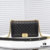69304bcaf09edb6de4c4e51f Chanel Crown Lambskin Bag with Original Hardware - Full Sheepskin with Thickened Electroplated Metal Fittings