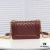 69304bd1f09edb6de4c4e530 Chanel Small Lamb Leather Bag with Full Sheepskin and Original Hardware - Thickened Electroplated Metal Fittings, Premium Craftsmanship, Real Stock Photo