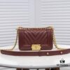 69304bd3f09edb6de4c4e534 Chanel Small Lamb Leather Bag with Full Sheepskin and Original Hardware - Thickened Electroplated Metal Fittings, Premium Craftsmanship, Real Stock Photo