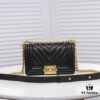 69304bdbf09edb6de4c4e544 Chanel Genuine Lambskin Handbag with Original Hardware - Premium Quality, Full Lambskin with Thickened Electroplated Metal Fittings