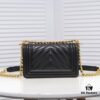 69304bddf09edb6de4c4e547 Chanel Genuine Lambskin Handbag with Original Hardware - Premium Quality, Full Lambskin with Thickened Electroplated Metal Fittings
