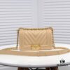 69304beff09edb6de4c4e565 Chanel Crown Lambskin Bag with Original Hardware - Full Sheepskin with Thickened Electroplated Metal Fittings
