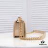 69304beff09edb6de4c4e568 Chanel Crown Lambskin Bag with Original Hardware - Full Sheepskin with Thickened Electroplated Metal Fittings