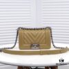 69304bf4f09edb6de4c4e56d Chanel Crown Lambskin Bag with Original Hardware - Full Sheepskin with Thickened Electroplated Metal Fittings