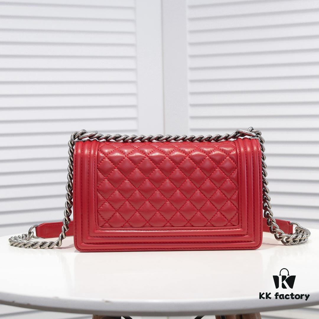 69304bfbf09edb6de4c4e578 Chanel Genuine Lambskin Bag with Original Hardware - Full Lamb Leather, Thickened Electroplated Metal Accessories