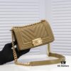 69304bfff09edb6de4c4e581 Chanel Crown Lambskin Bag with Original Hardware - Full Sheepskin, Thickened Electroplated Metal Accessories, Premium Craftsmanship, 20*12*7cm, Model No. 67085