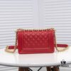 69304c05f09edb6de4c4e58b Chanel Crown Lambskin Bag with Full Sheepskin and Original Hardware - Premium Quality, Thickened Electroplated Metal Fittings, Size 20*12*7cm