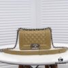 69304c0cf09edb6de4c4e599 Chanel Crown Lambskin Bag with Original Hardware - Full Sheepskin, Thickened Electroplated Metal, High-Quality Craftsmanship, Real Stock and Photos