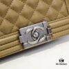69304c0cf09edb6de4c4e59a Chanel Crown Lambskin Bag with Original Hardware - Full Sheepskin, Thickened Electroplated Metal, High-Quality Craftsmanship, Real Stock and Photos