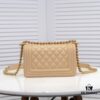 69304c17f09edb6de4c4e5ad Chanel Genuine Lambskin Handbag with Original Hardware - Premium Quality, Thickened Electroplated Metal Fittings