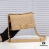 69304c1af09edb6de4c4e5b0 Chanel Genuine Lambskin Handbag with Original Hardware - Premium Quality, Thickened Electroplated Metal Fittings