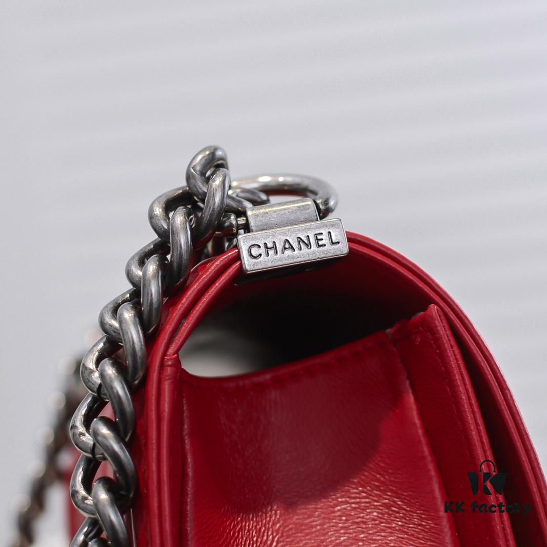 69304c20f09edb6de4c4e5bc Chanel Genuine Lambskin Handbag with Original Hardware - Premium Quality, Full Lambskin with Thickened Electroplated Metal Fittings