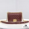 69304c2ef09edb6de4c4e5d0 Chanel Crown Lambskin Bag with Original Hardware - Full Sheepskin, Thickened Electroplated Metal, High-Quality Craftsmanship, Premium Look and Durability