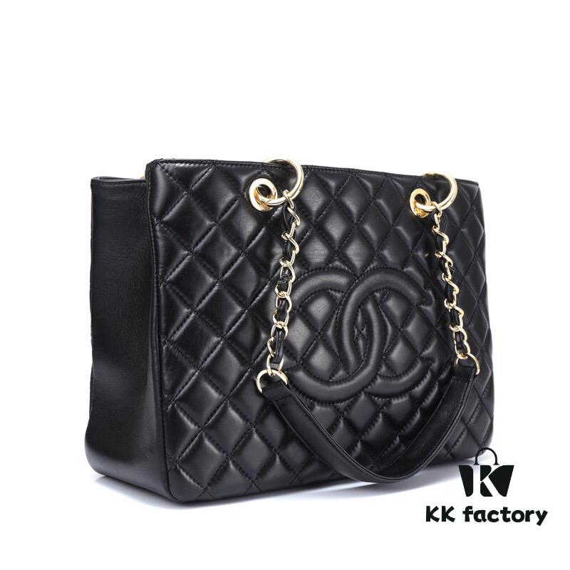 69304c35f09edb6de4c4e5d9 Chanel Hampstead Shopping Bag, Imported French Lambskin, Top-Quality Original Hardware