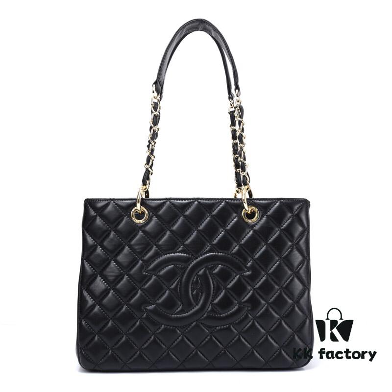 69304c36f09edb6de4c4e5db Chanel Hampstead Shopping Bag, Imported French Lambskin, Top-Quality Original Hardware