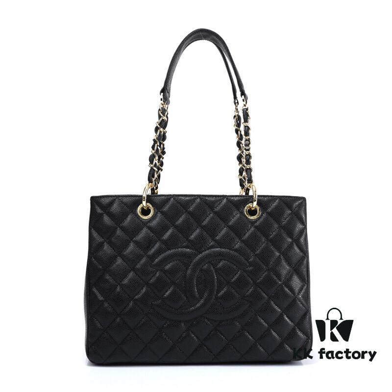 69304c3ff09edb6de4c4e5eb Chanel Hampstead Shopping Tote Bag, Genuine French Imported Calfskin with Quilted Texture, Top-Quality Original Hardware, One-Size Fits All, Stylish and Versatile for Any Occasion