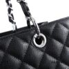 69304c47f09edb6de4c4e5fc Chanel Hampstead Shopping Tote Bag, Genuine French Imported Calfskin with Quilted Texture, Premium Original Hardware, One Size Fits All
