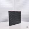69304c49f09edb6de4c4e5ff Silver Button with Box Chanel Caviar Leather Quilted Clutch Bag Latest Official Website Release Fashionable and Elegant