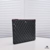 69304c54f09edb6de4c4e60e Silver Button with Box Chanel Original Lambskin Quilted Clutch Bag Latest Official Website Fashion Trend Elegant and Generous High-End Sheepskin Handbag