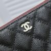 69304c55f09edb6de4c4e614 Chanel Gold Button Caviar Quilted Leather Clutch with Box