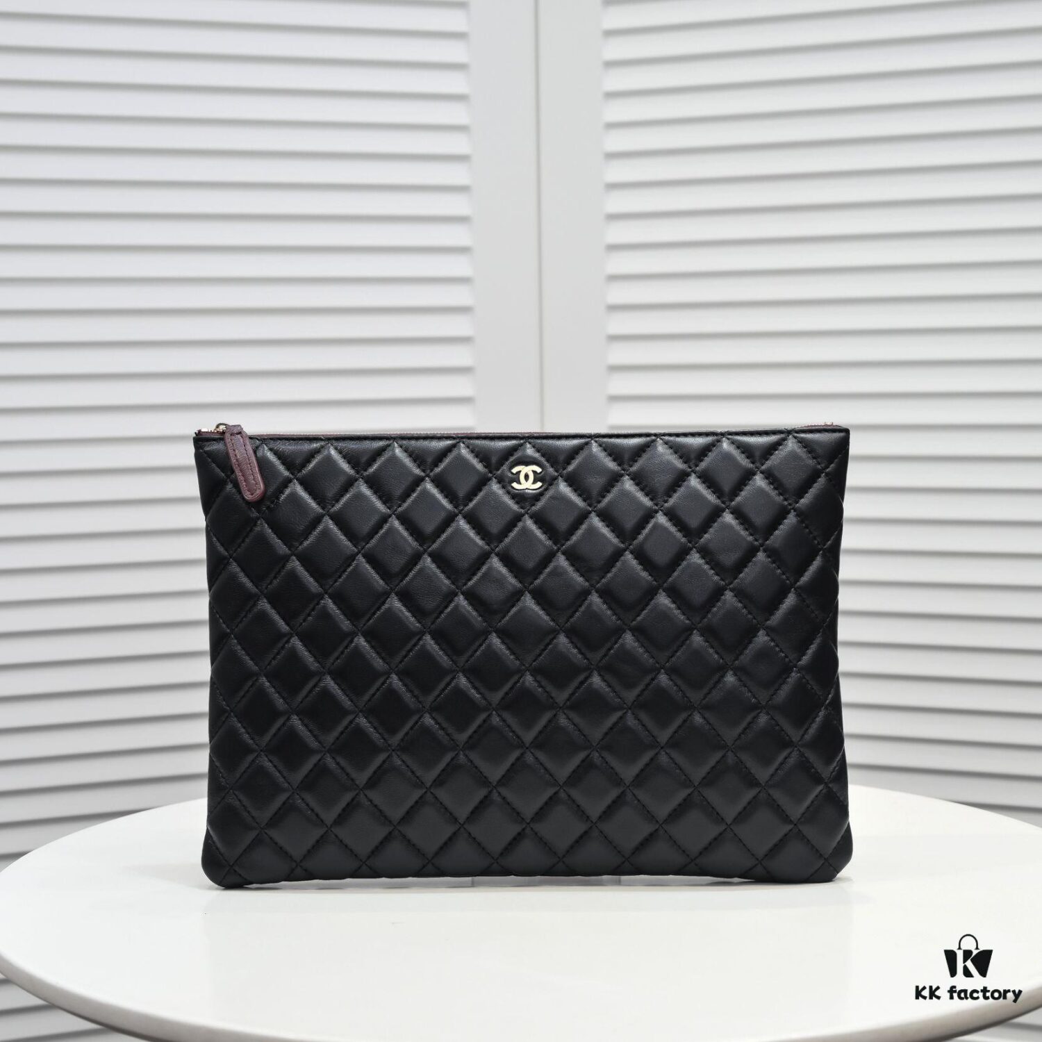 Chanel Gold Button Box Set Genuine Lambskin Quilted Clutch Bag Latest Official Website Style Fashionable and Elegant Premium Lamb Leather Handbag
