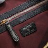 69304c5cf09edb6de4c4e61c Chanel Gold Button Caviar Quilted Leather Clutch with Box