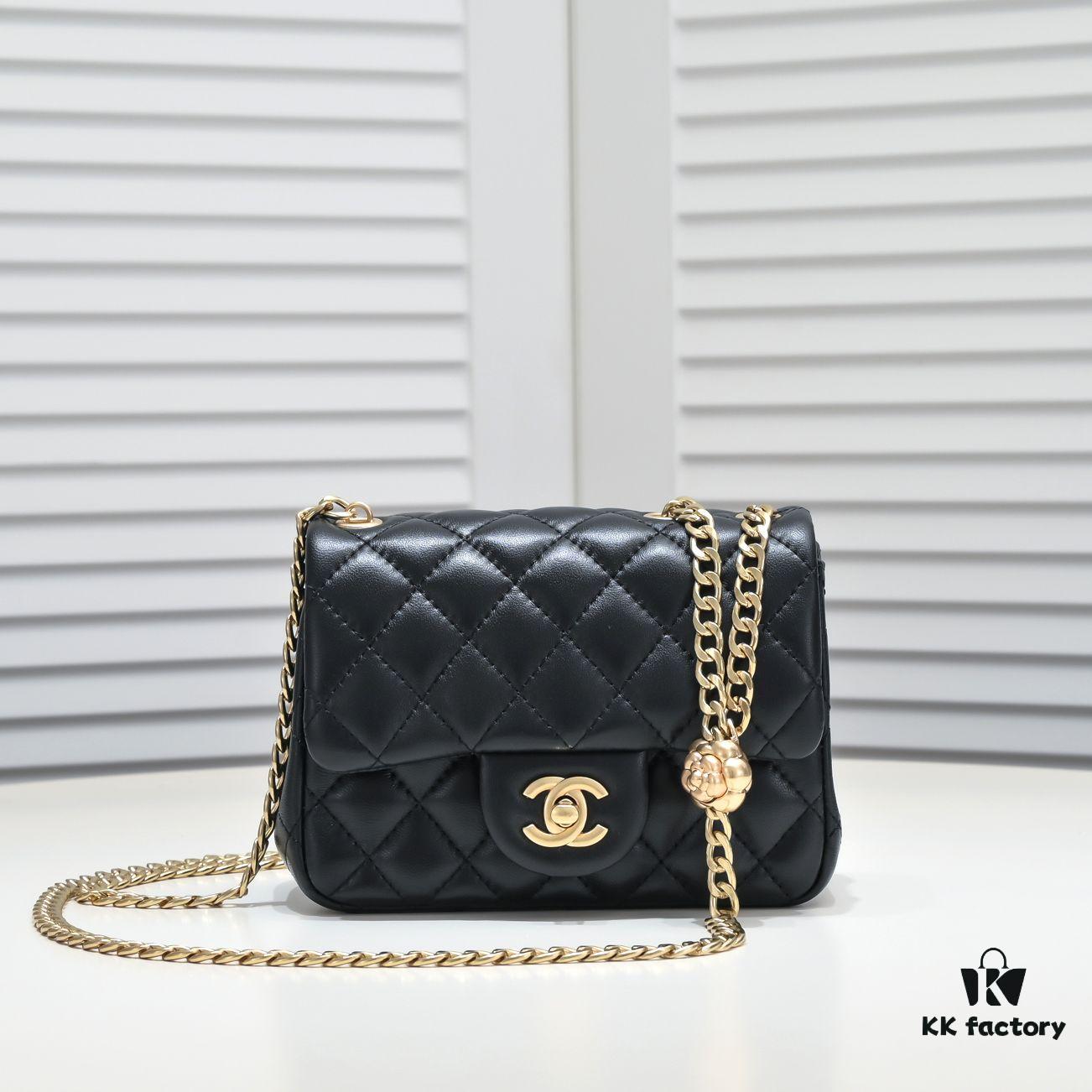 69304c5df09edb6de4c4e61f Small CHANEL Camellia Slide Buckle Series 9101