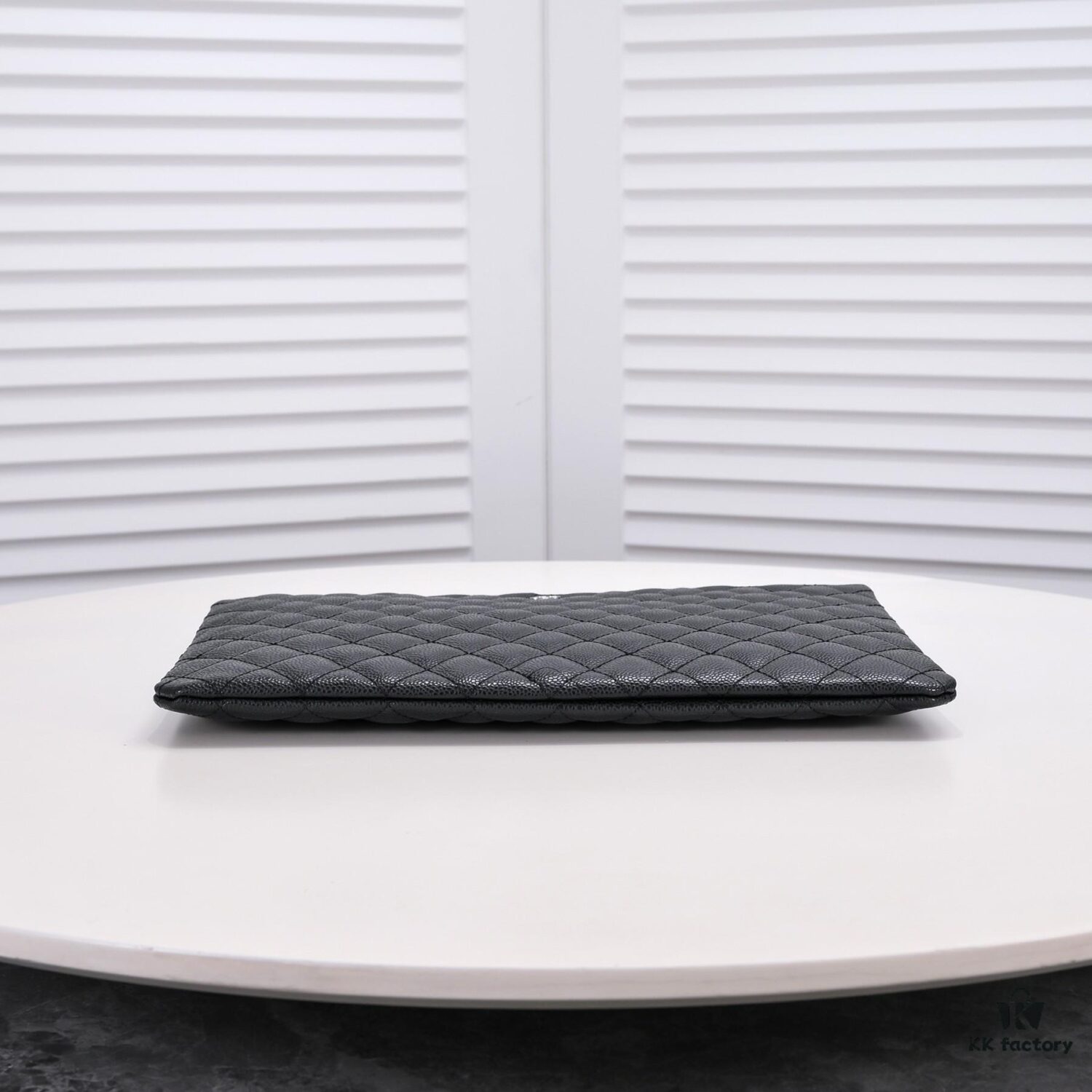 69304c6df09edb6de4c4e63f Silver Button with Box Chanel Caviar Leather Quilted Clutch Bag Latest Official Website Release Fashionable and Elegant