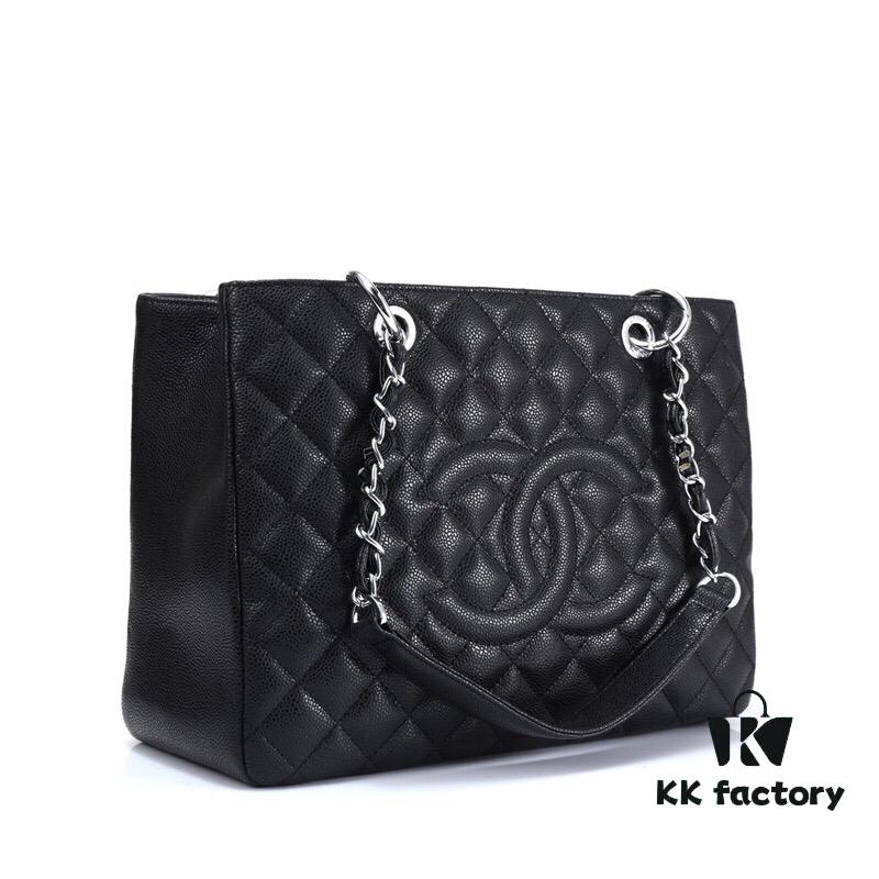 69304c6ef09edb6de4c4e643 Chanel Hampstead Shopping Tote Bag, Genuine French Imported Calfskin with Quilted Texture, Premium Original Hardware, One Size Fits All