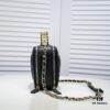 Chanel Official Website, Caviar Handle Letter Bag Double C Camera Chain Crossbody Bag, Model No. 9081, Size: 20*9*15cm