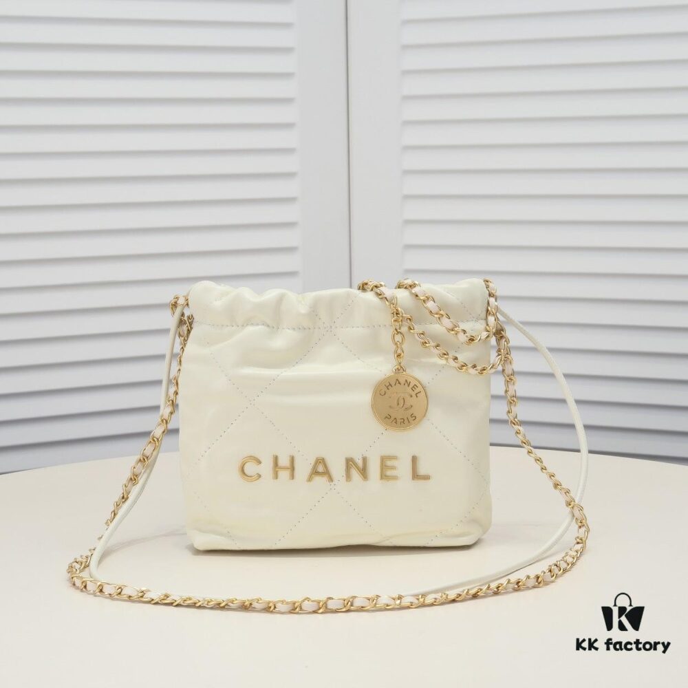 69304c77f09edb6de4c4e651 Chanel Mini 22 Bag in Classic Black from Spring/Summer 2023 Collection