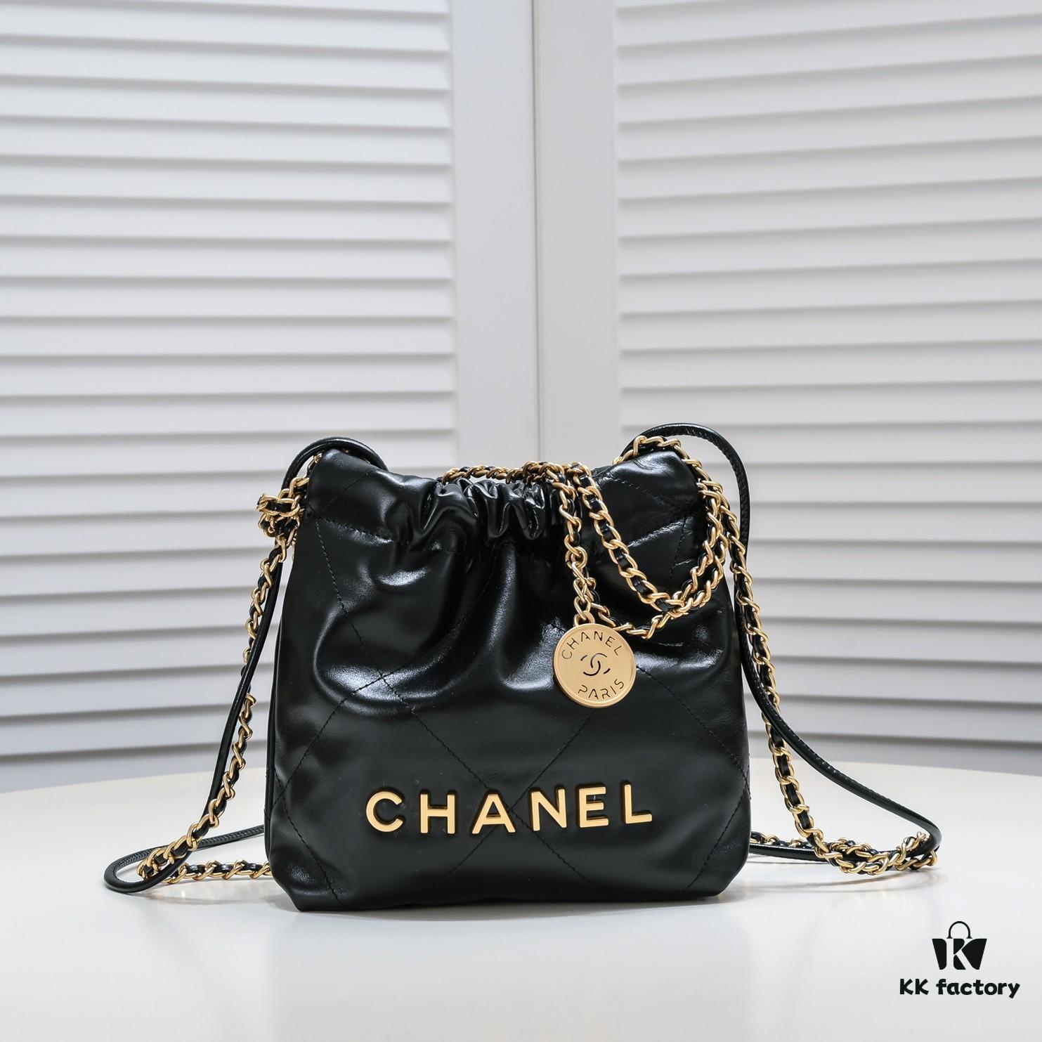 69304c7ef09edb6de4c4e661 Chanel Mini 22 Bag in Classic Black from the Spring/Summer 2023 Collection