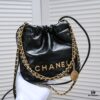 69304c7ff09edb6de4c4e662 Chanel Mini 22 Bag in Classic Black from the Spring/Summer 2023 Collection