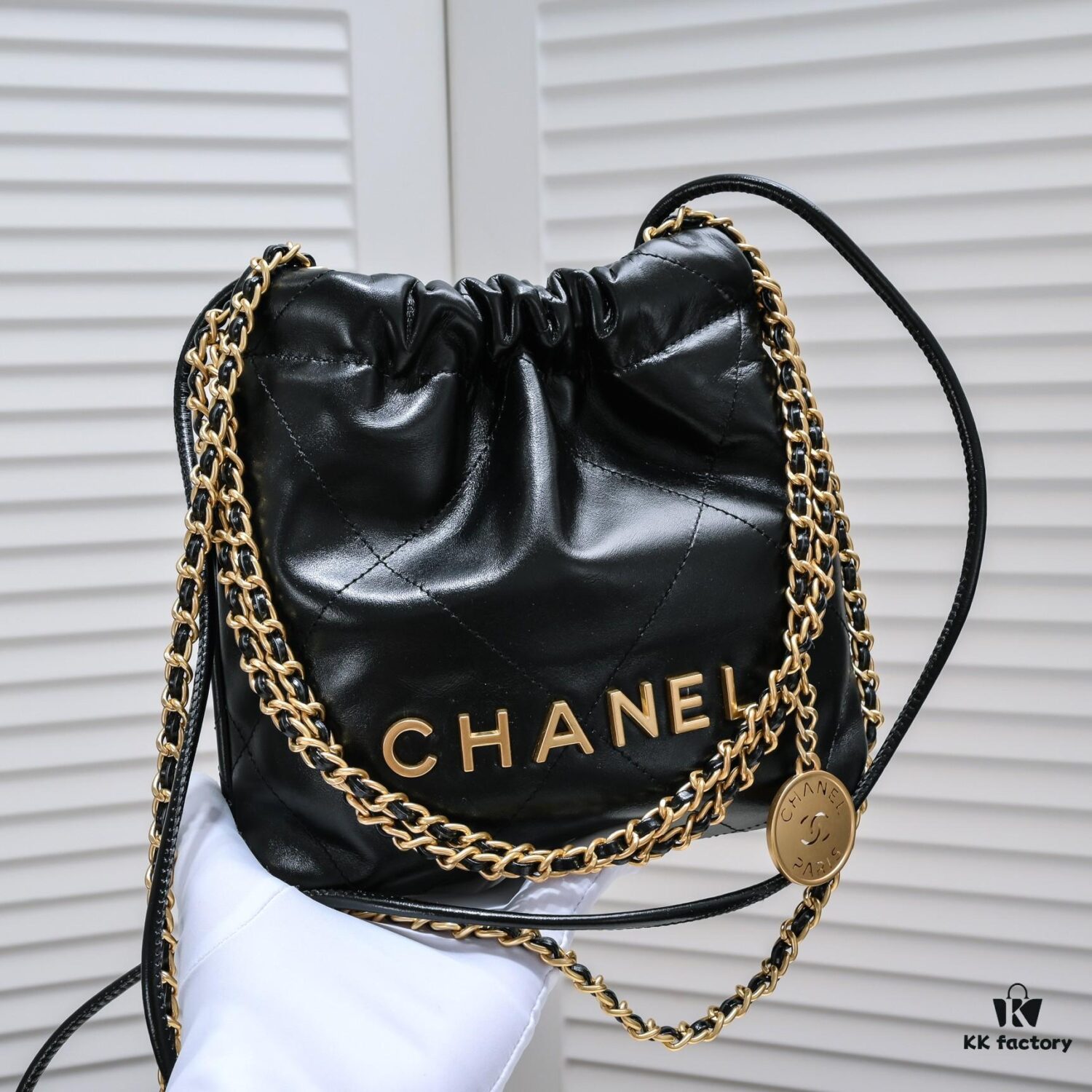 69304c7ff09edb6de4c4e662 Chanel Mini 22 Bag in Classic Black from the Spring/Summer 2023 Collection