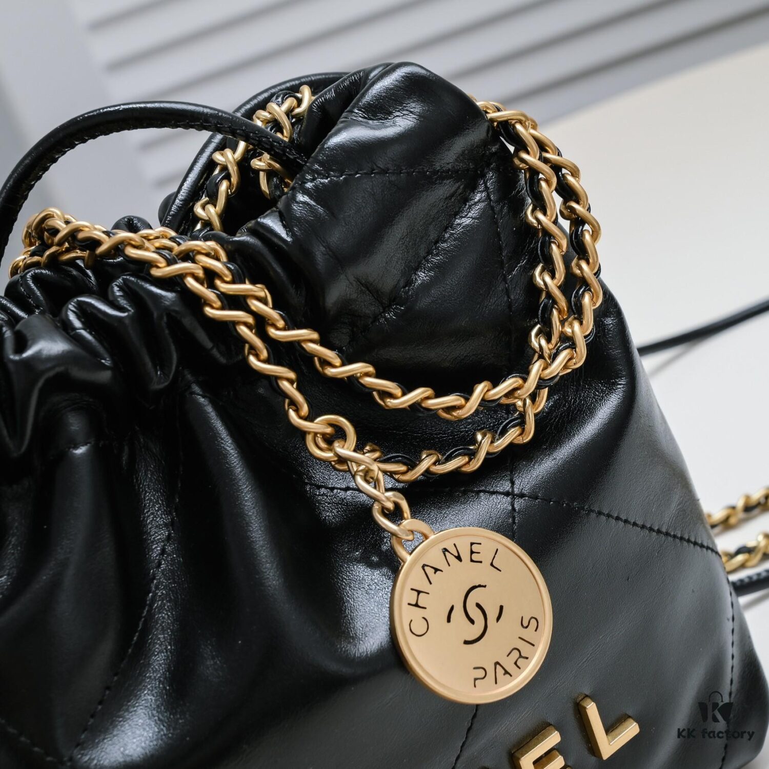 69304c82f09edb6de4c4e66c Chanel Mini 22 Bag in Classic Black from the Spring/Summer 2023 Collection
