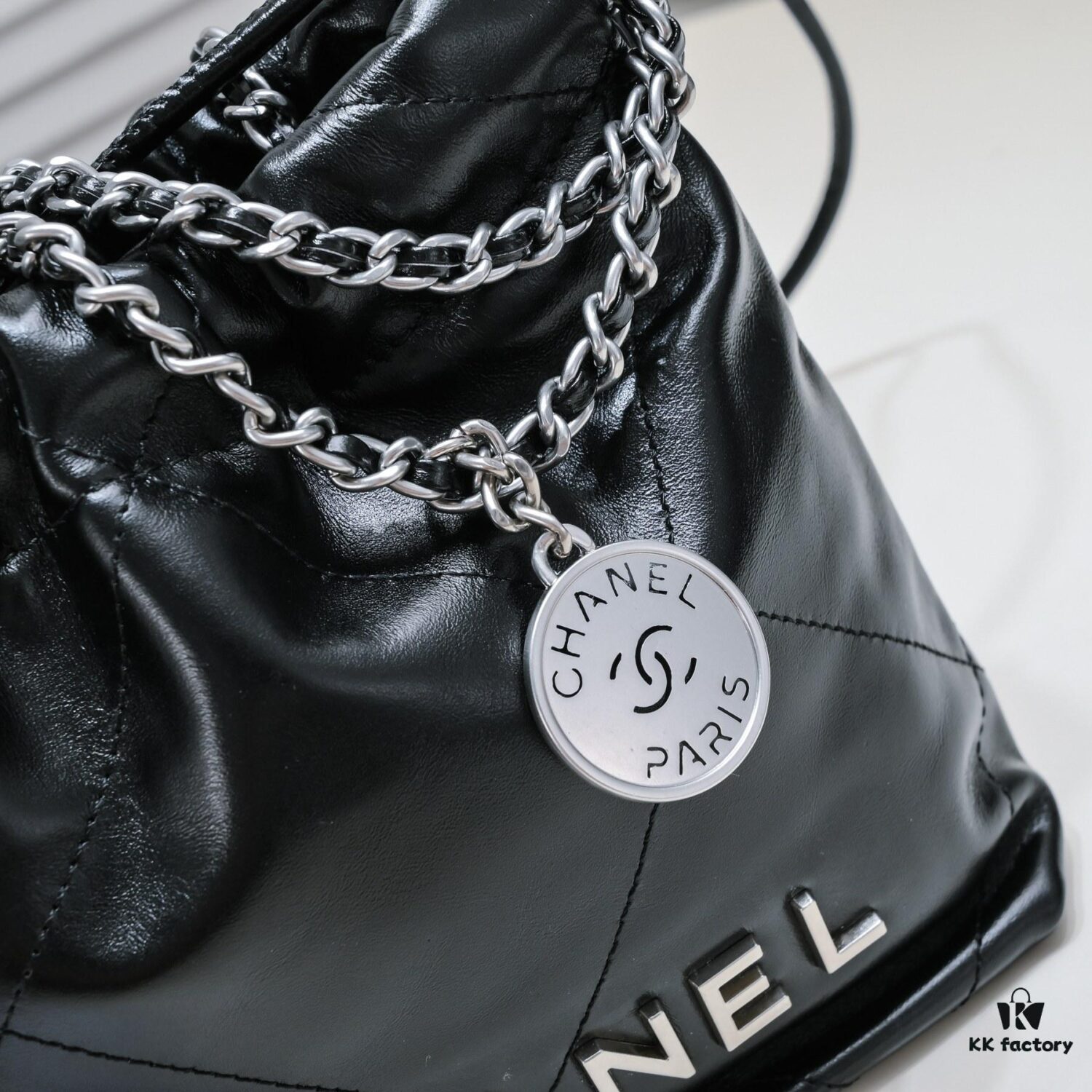69304c86f09edb6de4c4e673 Chanel Mini 22 Bag Strikes Right in the Heart