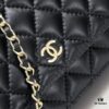 69304c88f09edb6de4c4e677 CHANEL WOC Classic Small Fortune Bag in Full Lambskin with Original Hardware
