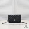 69304c8bf09edb6de4c4e67d CHANEL WOC Classic Fortune Bag, Full Lambskin Inside and Out, Original Hardware, Convertible Chain for Crossbody or Shoulder Wear, Can Be Stowed to Use as a Clutch