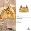 69304cacf09edb6de4c4e6be Mini Chanel 25C Hobo Bag in Suede with Matte Finish, Fringe Style Crossbody Bucket Bag with Vintage Coin Button Drawstring, Quilted Design, Black Gold Tone Hardware, Classic Chain Strap