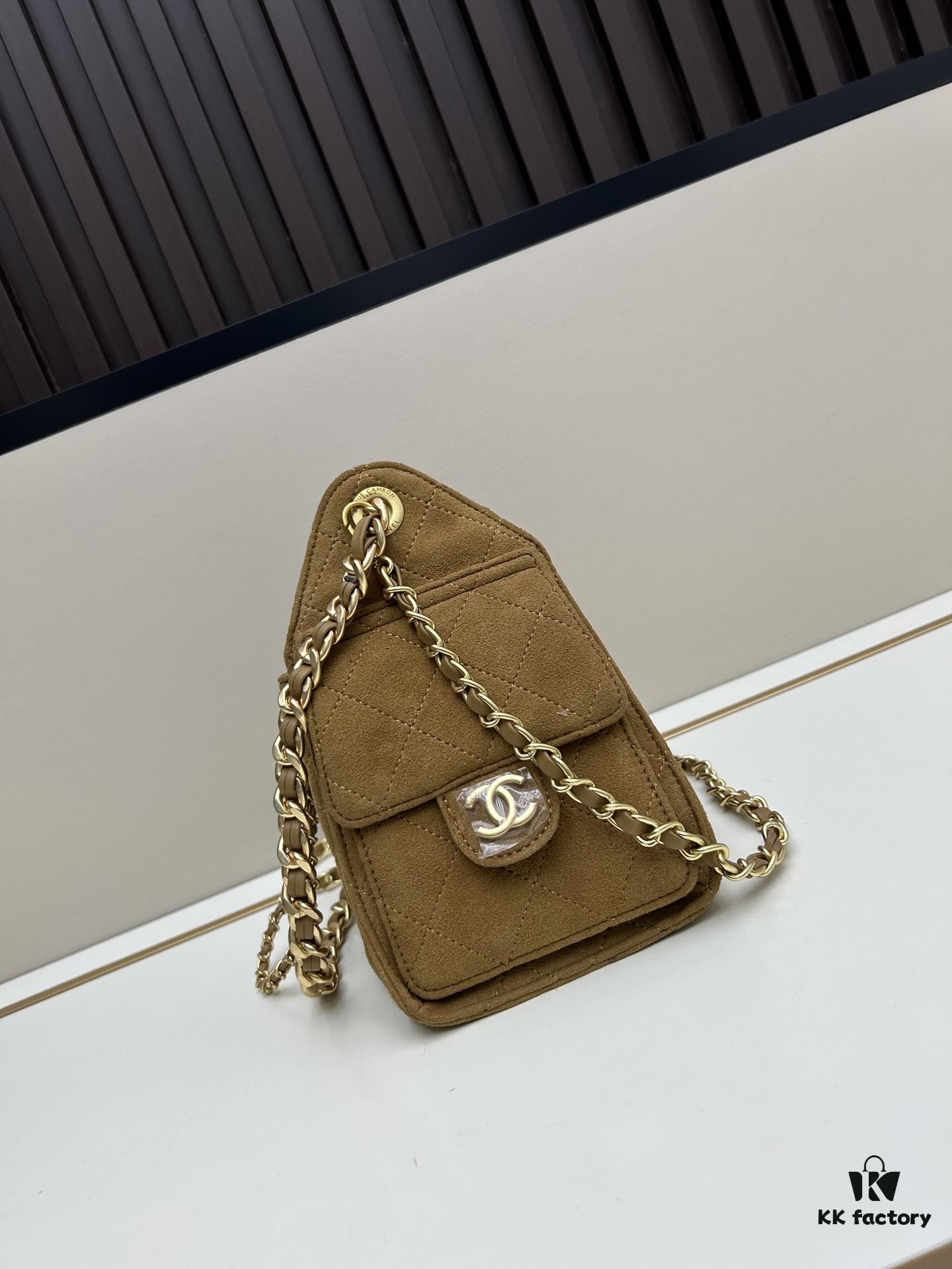 69304cc4f09edb6de4c4e6d7 Mini Matte Chanel 25C Hobo Bag in Suede - Vintage Coin Toggle Drawstring Bucket Bag with Quilting and Retro Black-Gold Chain