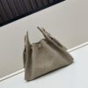 69304cccf09edb6de4c4e6e2 Mini Matte Chanel 25C Hobo Bag in Suede, Fringe Crossbody Bucket Bag with Vintage Gold Coin Toggle Drawstring, Diamond Quilting, Classic Chain Strap