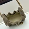 69304ccef09edb6de4c4e6e6 Mini Matte Chanel 25C Hobo Bag in Suede, Fringe Crossbody Bucket Bag with Vintage Gold Coin Toggle Drawstring, Diamond Quilting, Classic Chain Strap