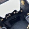 Mini Chanel 25C Hobo Bag in Suede and Pebbled Leather – Vintage-Inspired Drawstring Bucket Bag with Quilted Design and Classic Chain Strap