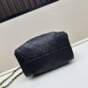 Mini Chanel 25C Hobo Bag in Suede and Pebbled Leather – Vintage-Inspired Drawstring Bucket Bag with Quilted Design and Classic Chain Strap