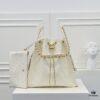 69304cddf09edb6de4c4e6fc Large Upgrade Version Chanel 25C Hobo Bag in Quilted Calf Leather - Vintage Bucket Shoulder Bag with Coin Toggle Drawstring, Diamond Stitching, Retro Black-Gold Tone, Classic Chain Design
