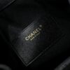 69304cddf09edb6de4c4e6fd Large Upgraded Chanel 25C Hobo Bag in Quilted Calfskin with Vintage Gold-Tone Buckle Drawstring Bucket Design, Rhombus Stitching, Retro Black and Gold, Classic Chain Detail