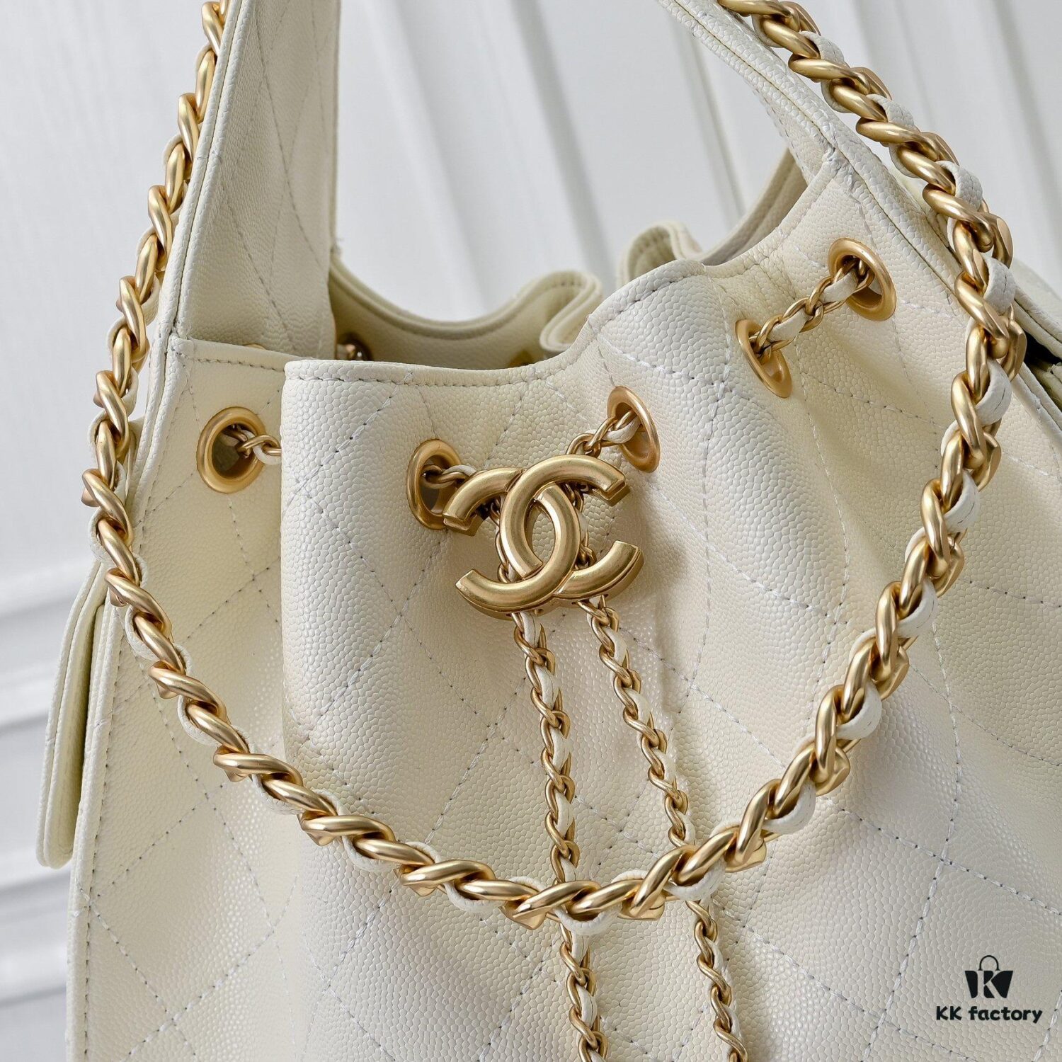 69304cecf09edb6de4c4e717 Upgraded Chanel 25C Hobo Bag in Quilted Calfskin - Vintage Hip Bag, Small Bucket Bag with Retro Gold Coin Toggle Drawstring, Diamond Quilting, and Classic Chain Design