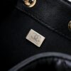 69304cf4f09edb6de4c4e722 Upgraded Chanel 25C Style Hobo Bag in Quilted Calfskin - Vintage Hip Bag, Small Bucket Tote with Retro Gold-Tone Buckle Drawstring, Diamond Quilting, Classic Chain Design